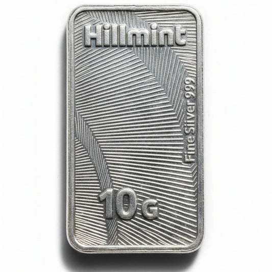 Hillmint Silberbarren 10 g Fine Silver 999 Polen