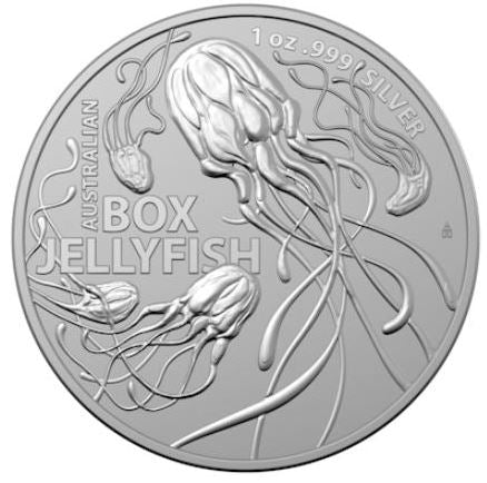 Australien 2023 Würfelqualle 1 oz Silber