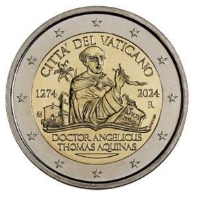 Vatikan 2€ 2024 - Hl. Thomas von Aquin