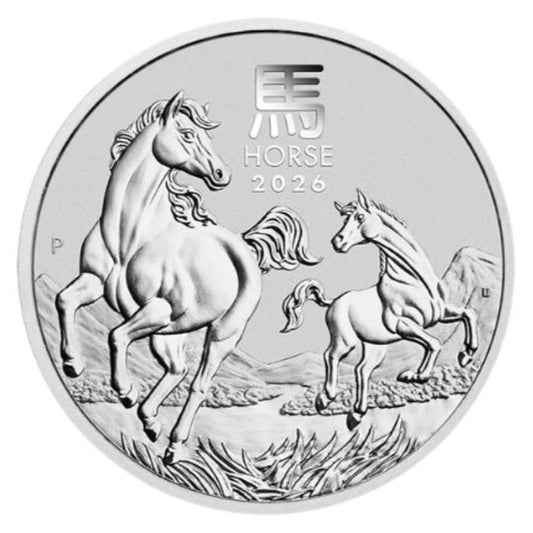 Australien - 2oz Lunar III Pferd 2026