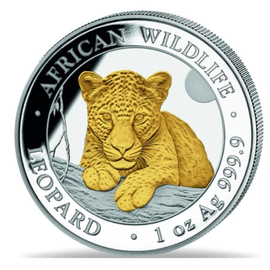 Somalia - Wildlife Leopard 2025 gilded