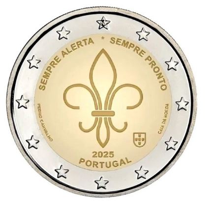 Portugal 2€ 2025 - Weltpfadfinder
