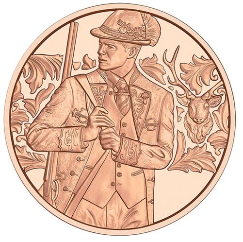 10 Euro Kupfer 2026 „Anpirschen“