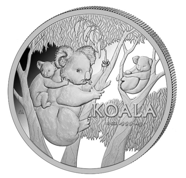 1 oz Koala Silbermünze 2026 aus Australien