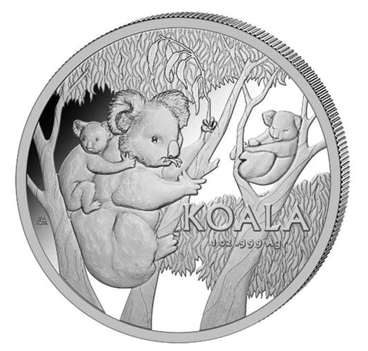 1 oz Koala Silbermünze 2026 aus Australien