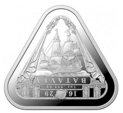 Australien 2019 Batavia Dreiecksmünze 1 oz Silber
