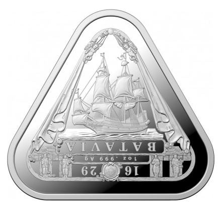 Australien 2019 Batavia Dreiecksmünze 1 oz Silber