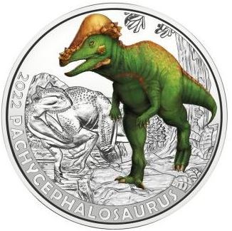 3€ Dinotaler 2022 - Pachycephalosaurus  #11