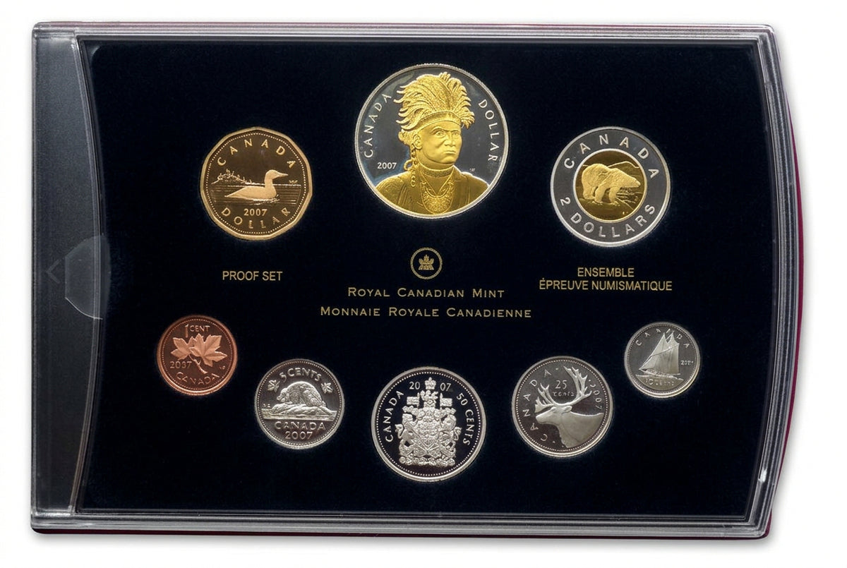 Kanada - 57g Silber Kombiset Thayendanegea Joseph Brant 2007