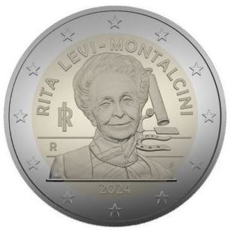 Italien 2€ 2024 - Rita Levi-Montalcini
