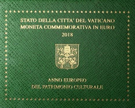 Vatikan 2€ 2018 - Kulturerbe