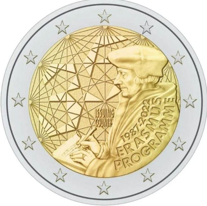 Malta 2€ 2022 - Erasmus Programm