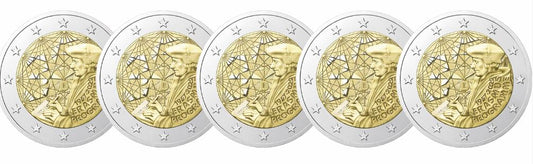 Deutschland 2 Euro 2022 Erasmus Programm Set A–J bankfrisch
