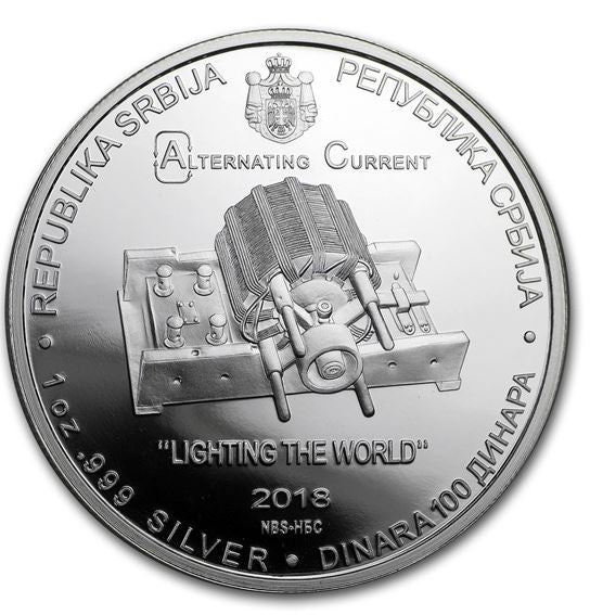 Serbien - Nikola Tesla Lightning the World 2018