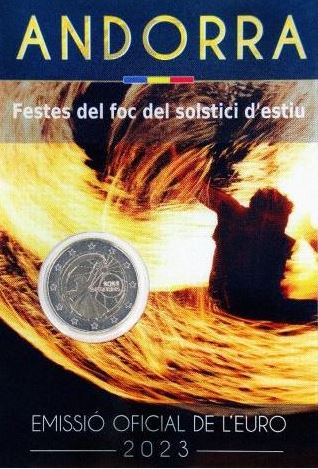 Andorra 2€ 2023 - Sommersonnenwende
