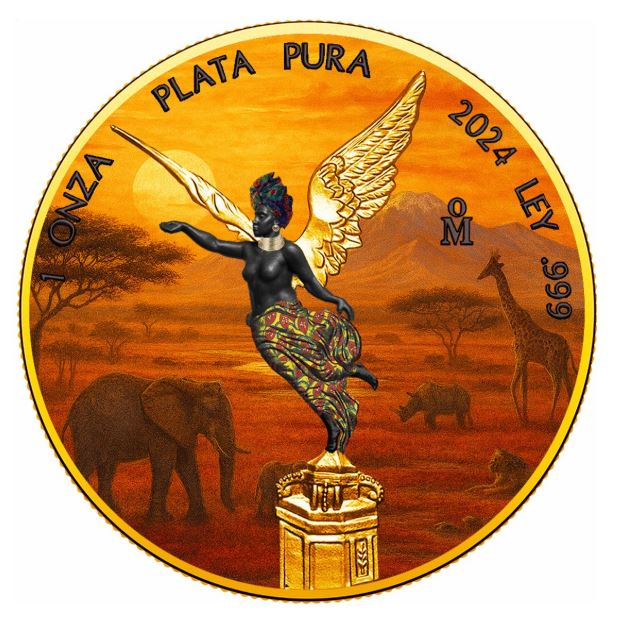 MAMA Libertad 2024 Silbermünze 1 oz Afrika Design