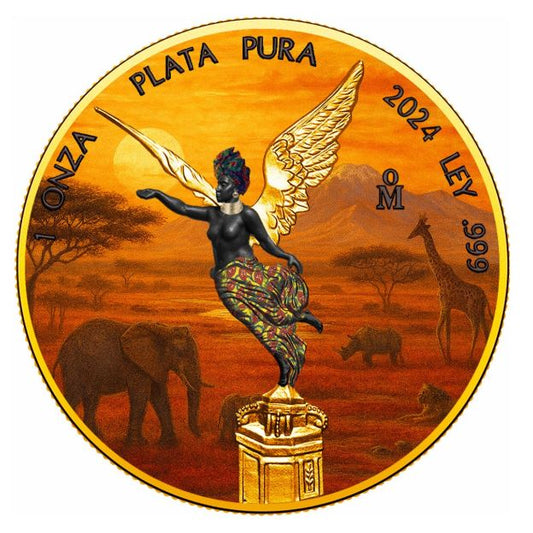 MAMA Libertad 2024 Silbermünze 1 oz Afrika Design