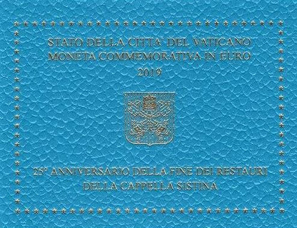 Vatikan 2€ 2019 - Sixtinische Kapelle