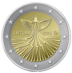 Litauen 2 Euro 2026 Energieunabhängigkeit Münze