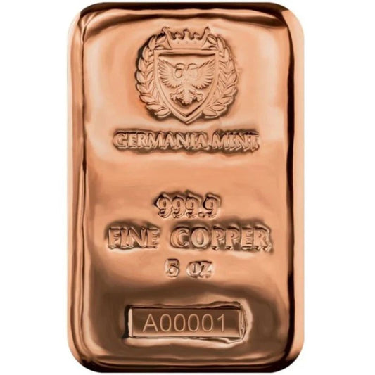Germania Mint - 5 oz Kupferbarren