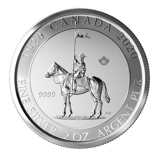 Kanada Mounted Police 2020 2 Unzen Silbermünze
