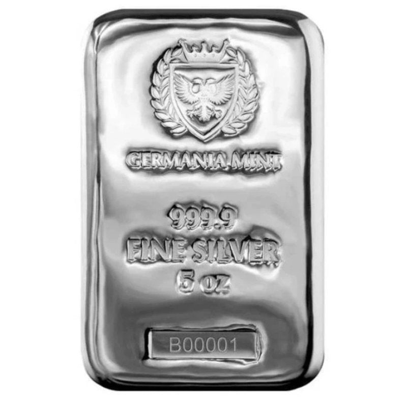 Germania Mint - 5oz Silberbarren