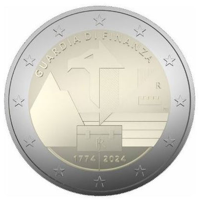 Italien 2€ 2024 - 250 Jahre Finanzpolizei
