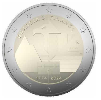 Italien 2€ 2024 - 250 Jahre Finanzpolizei