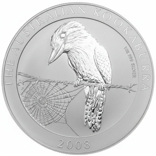 Australien Kookaburra 2008 Silbermünze 1 oz