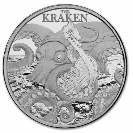 Kraken 2026 Silbermünze 1 oz Niue Mythical Creatures