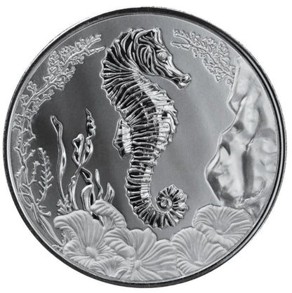 Samoa Seahorse 2025 1 oz Silbermünze