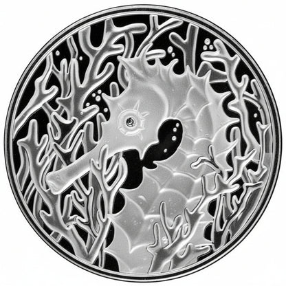 Samoa Seahorse 2026 1 oz Silbermünze BU