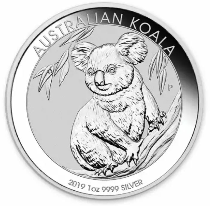 Australien Koala 2019 Silbermünze 1 Unze in Kapsel