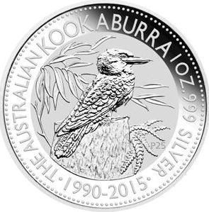 Australien Kookaburra 2015 Silbermünze 1 oz in Kapsel