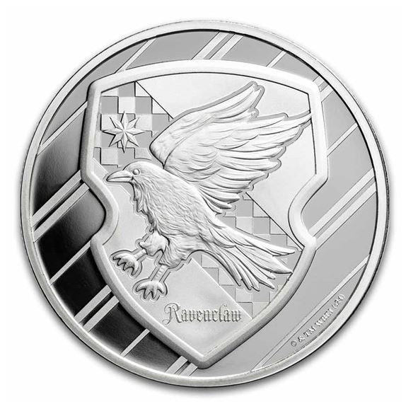 Harry Potter Ravenclaw 1 oz Silbermedaille