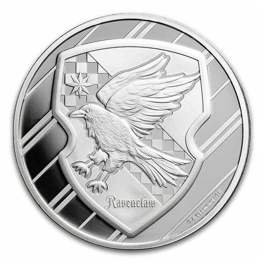 Harry Potter Ravenclaw 1 oz Silbermedaille