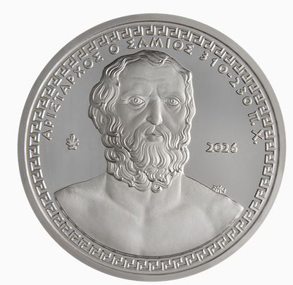 Aristarchos von Samos Silbermünze 10 Euro Proof