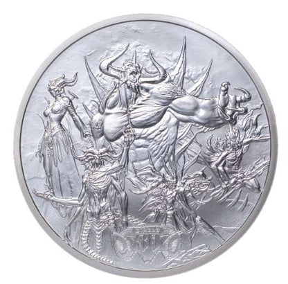 Diablo 30th Anniversary 2026 1 oz Silbermedaille KOMSCO BU