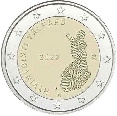 Finnland 2€ 2023 - Sozial / Gesundheitsdienst