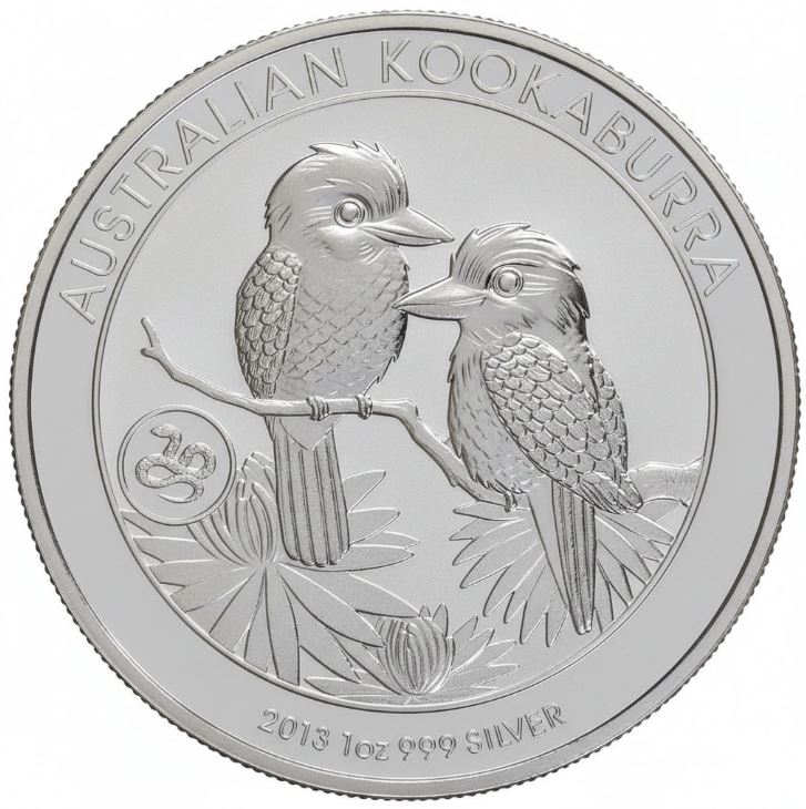 Kookaburra 2013 Schlange Privy Silbermünze 1 oz