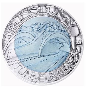25 Euro Silber Niob 2013 Tunnelbau