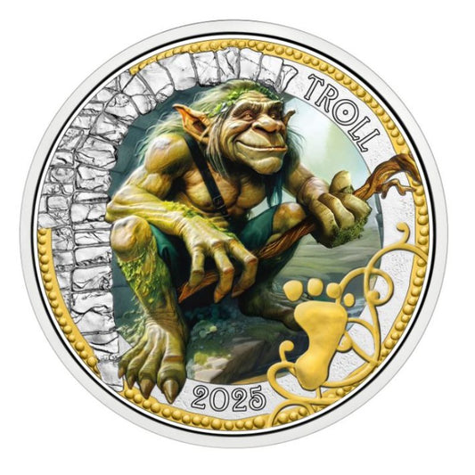 3€ Fantastische Fabelwesen - #1 Der Troll 2025