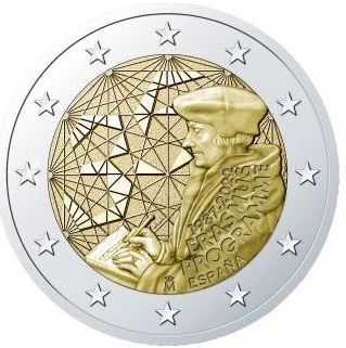 Spanien 2€ 2022 - Erasmus Programm