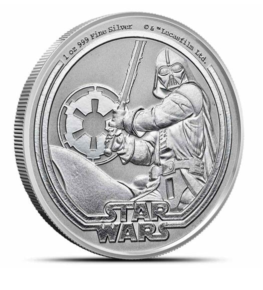 Darth Vader 1 oz Silbermünze 2026 Niue Star Wars