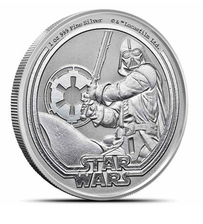 Darth Vader 1 oz Silbermünze 2026 Niue Star Wars
