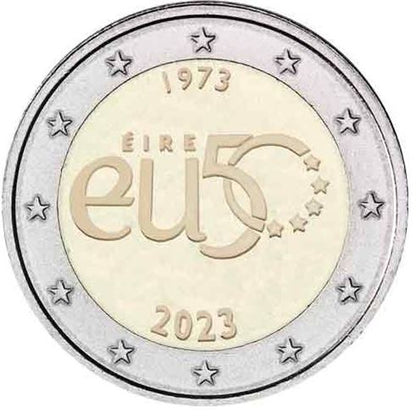 Irland 2€ 2023 - 50 Jahre Mitglied in EU