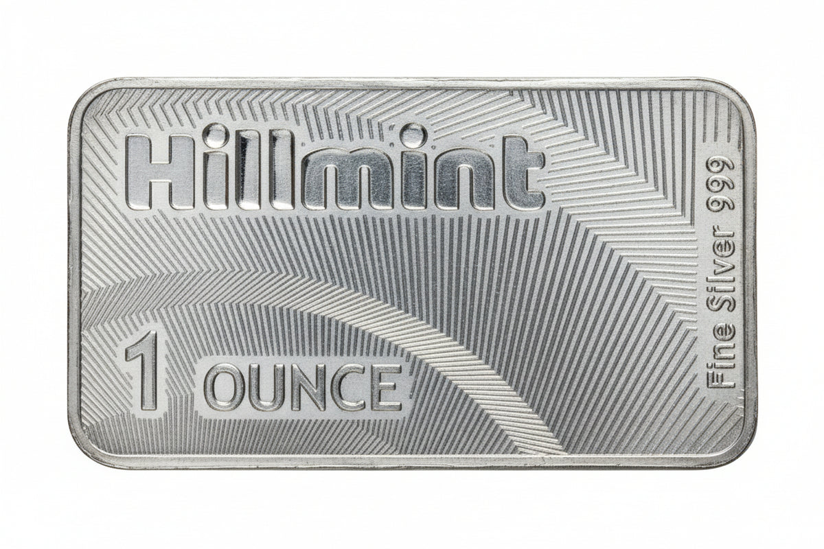 Hillmint Silberbarren 1 oz Silver 999