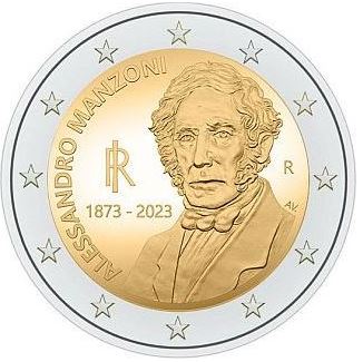 Italien 2€ 2023 - Alessandro Manzoni
