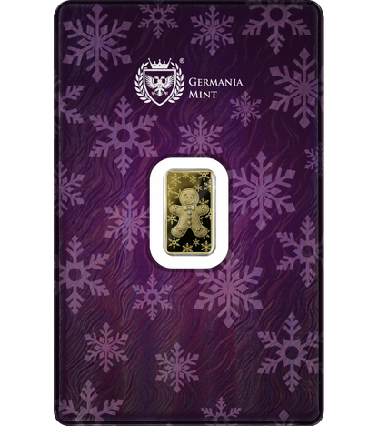 Germania - 1/100oz Goldbarren Gingerbread Man 2026