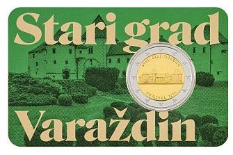 Kroatien 2€ 2024 - Altstadt von Varazdin